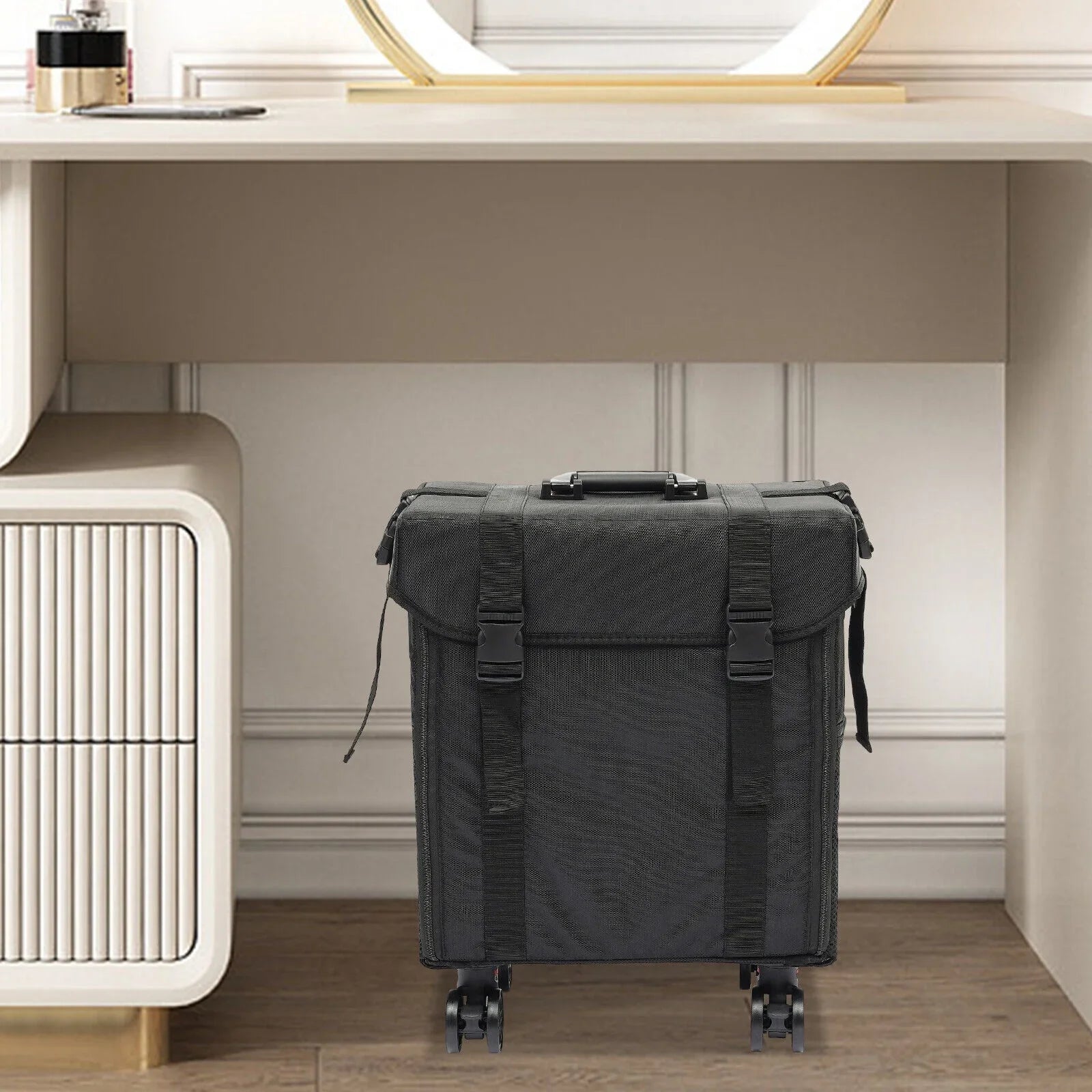 Cosmetic Storage Rolling PRO Train Trolley Case Modern Makeup Makeup