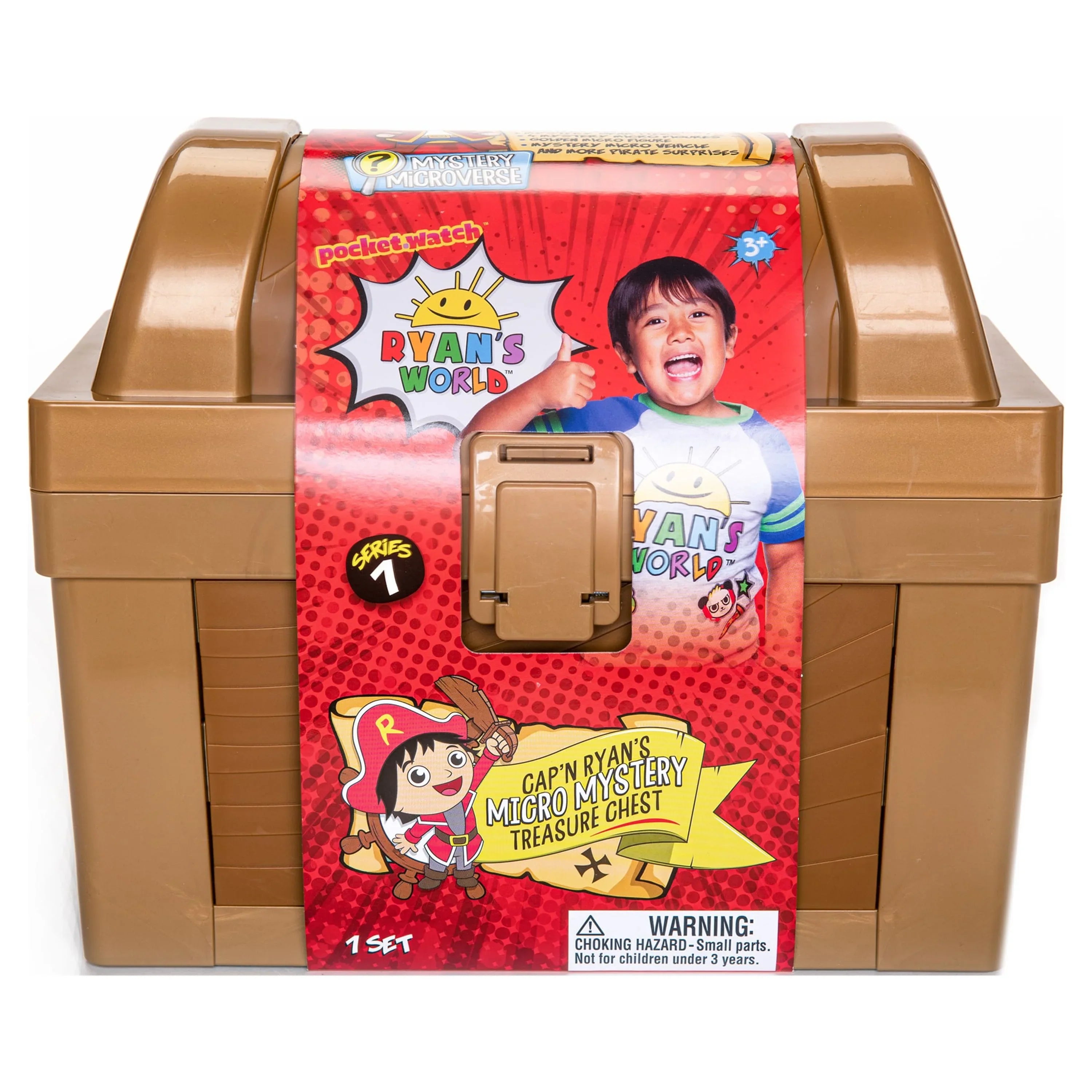 Micro Toy Chest Mystery World Cap`n Ryans Treasure Ryan`s