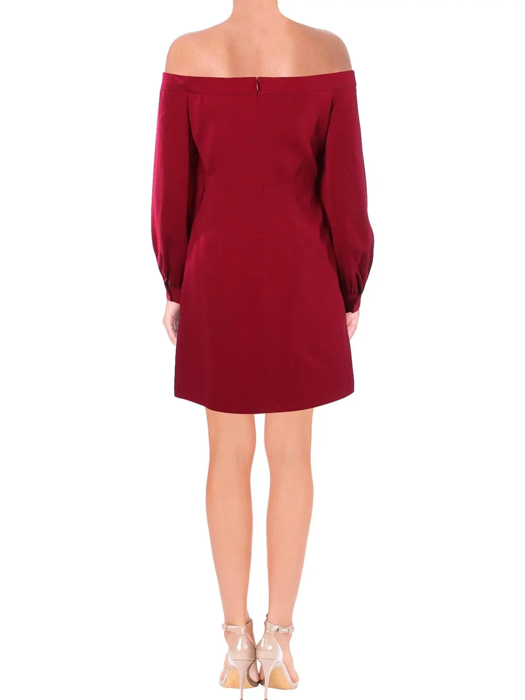 Cocktail Women's Jill Wineberry) Stuart outfit (0, Jill Off-The-Shoulder