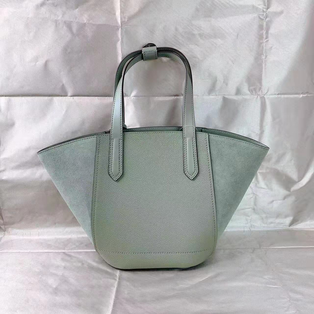 In 35F1Gpat1S Portia Michael Bags Kors Army Green Small Tote