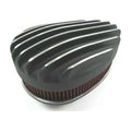 Element & Finned Drop Single with Air Black Tear Carb, Washable Cleaner
