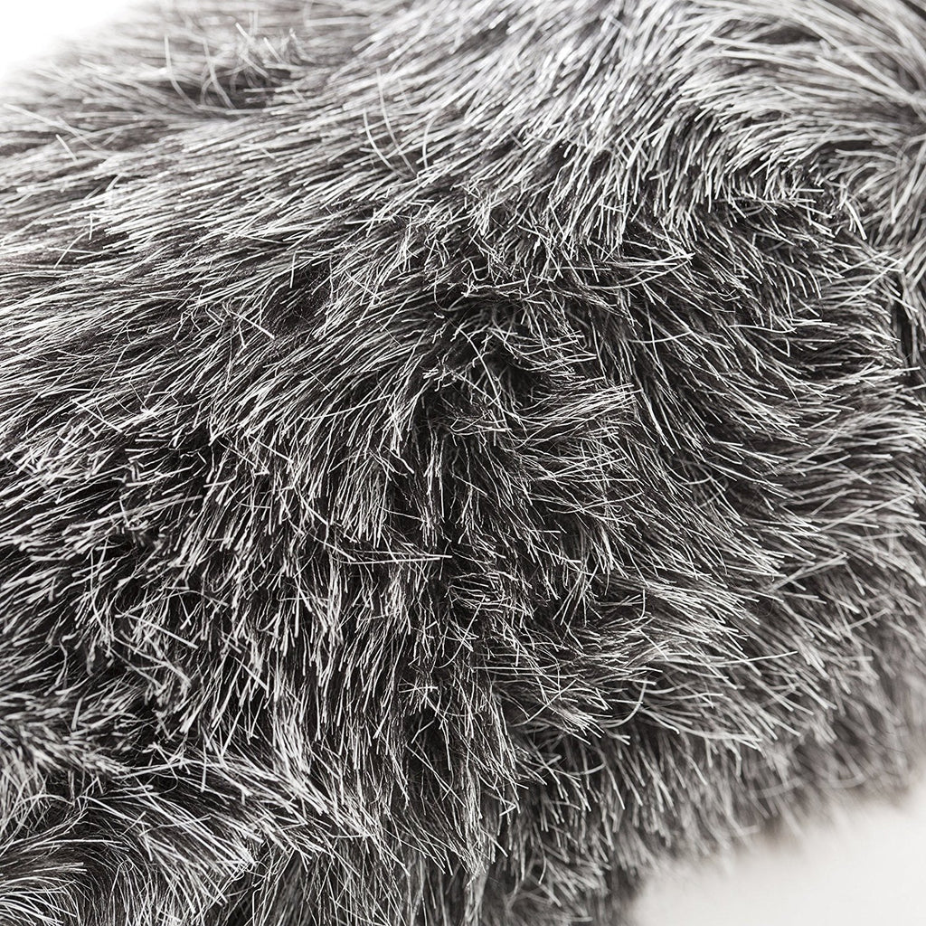 Diameter Long To Furry - Ws-g270 Up Windscreen 10.6" Microphones [27cm] In And Rigid For 18-23mm Gray Movo Dark