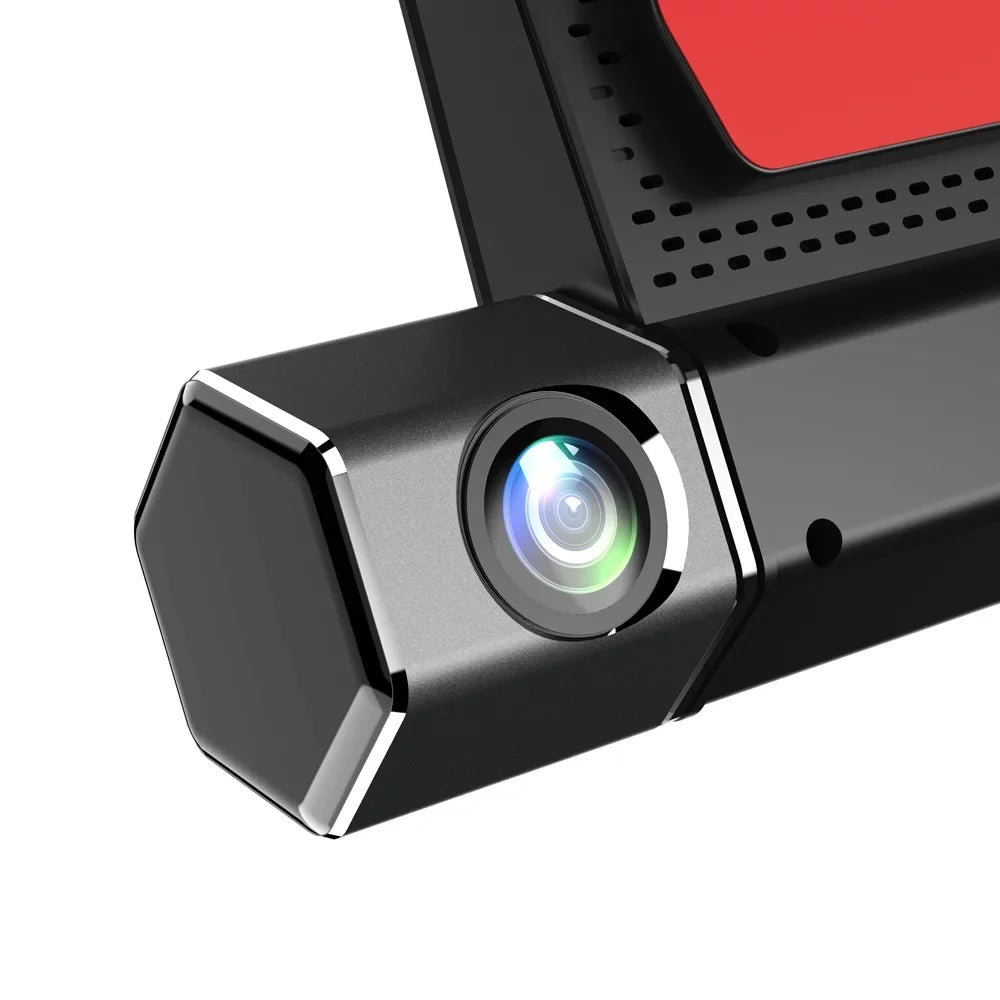 4in 3 Cam Car Car Mirror Camera Cameras Recorder Clear Rearview Dash Safety Car Video Recording Recorder Driving Auto Camcorder Docooler