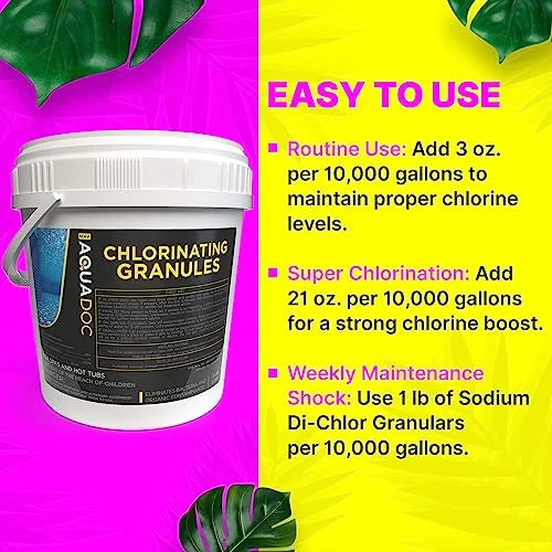 Pools - Pool Pools Pools is Fast Super Swimming Shock Ground great Shock Saltwater Pool Inground a Chlorine This Pool Acting AquaDoc Shock Shock Above for Treatment Treatment and - - for Shocking Pool