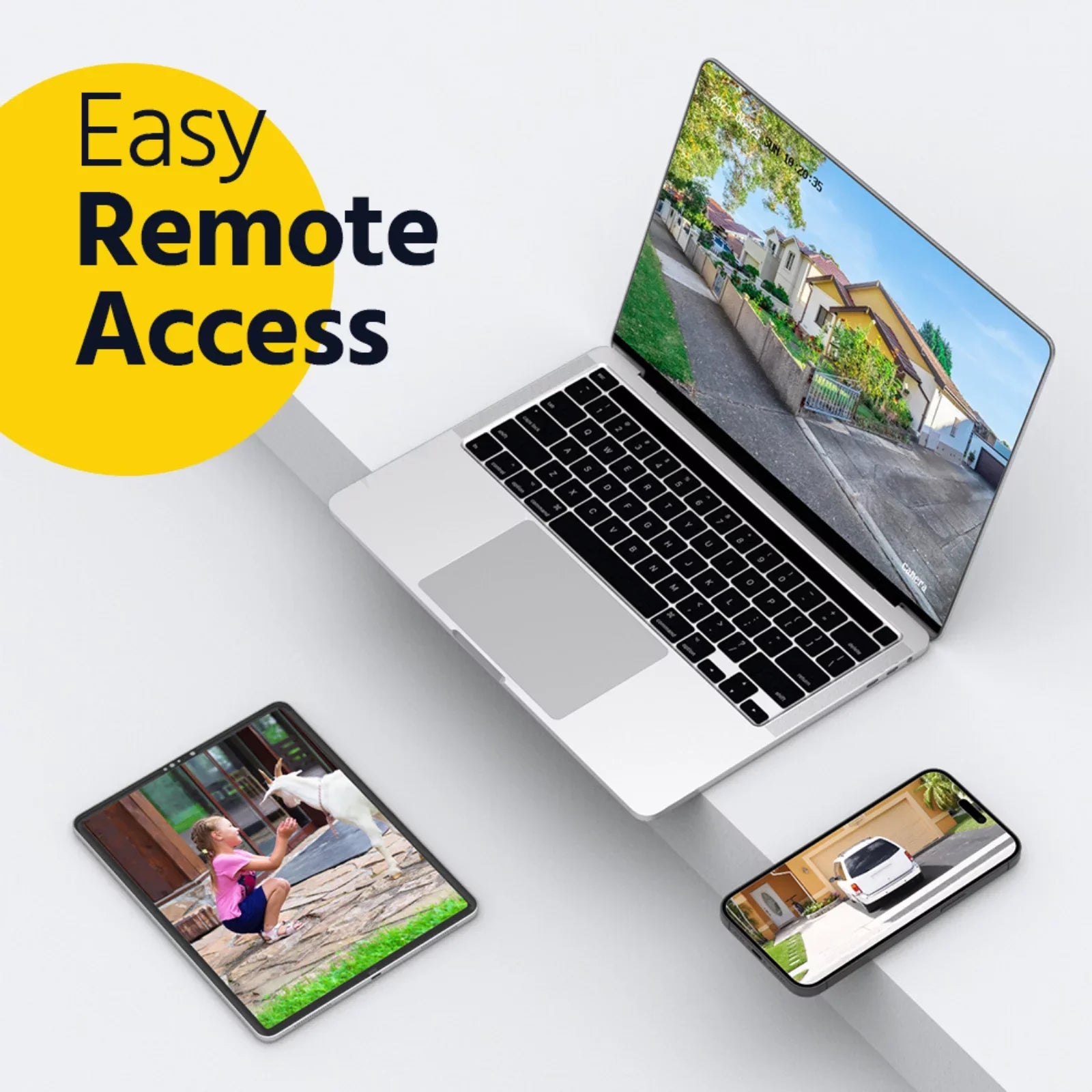 100Ft Vision, Detection, Ultra IR Motion PoE Up SD Remote Access, 3K HD 256GB ANNKE IP67 IP Card Alerts, 4-Pack Vehicle Night 4mm AI Camera Human Weatherproof, Security to Lens,