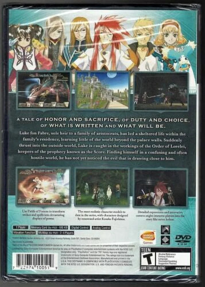 (Brand Tales Factory PS2 US Sealed Abyss Version) of the New PS2