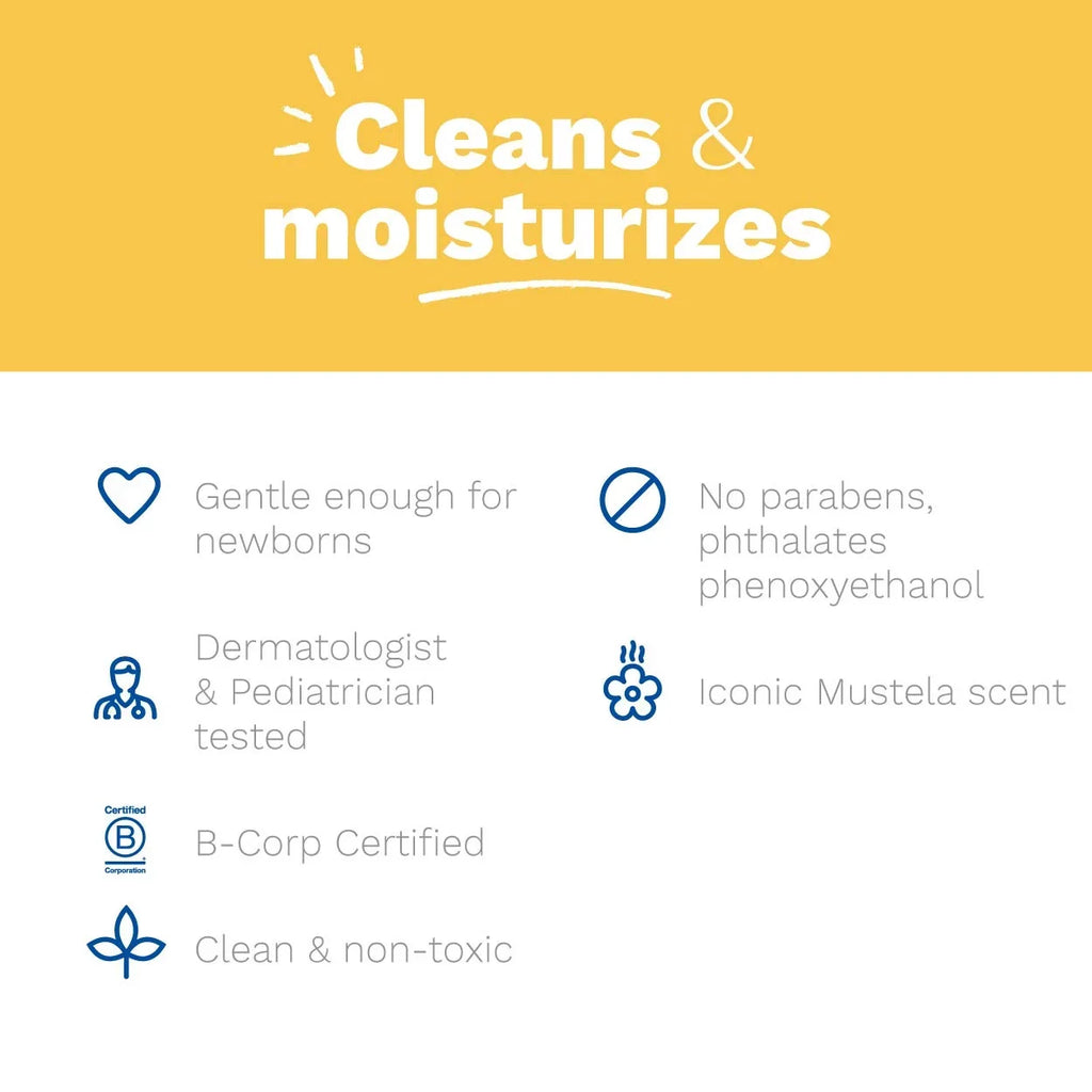 Cold Baby Gentle with -100gr Cream 3.52 Mustela oz Soap