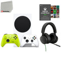 S - Controller 3-Month Cloth Ultimate Cleaning Microfiber Headset, and with Wireless Console Electric Xbox Volt Series Xbox Extra Gaming 512GB All-Digital Stereo Game Video - Gamepass