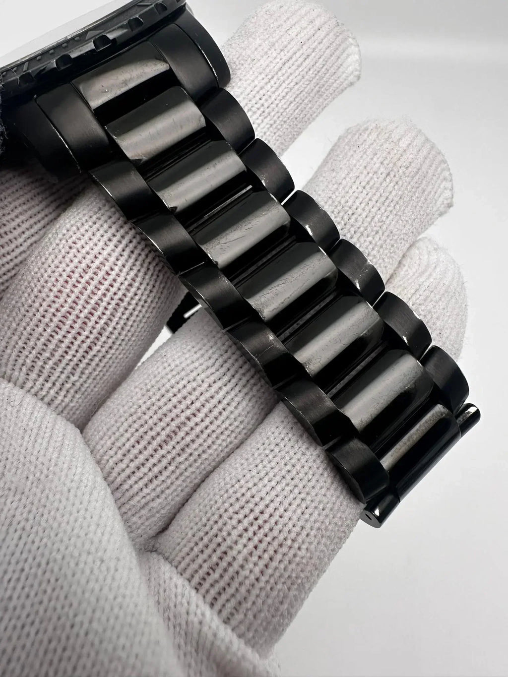 Coated PVD (Good) 800 Black Pre-Owned Quartz Steel Watch Movado 2600119 Series