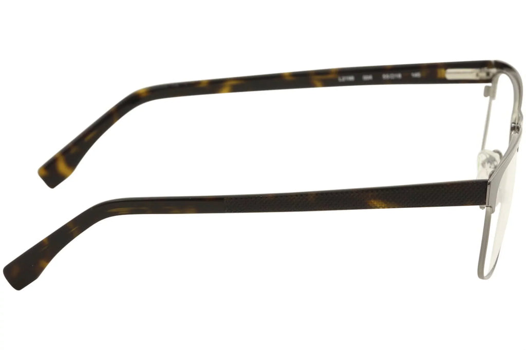 Onyx Rim Eyeglasses Frame Full Matte L2198 Metal Men's 004 Lacoste