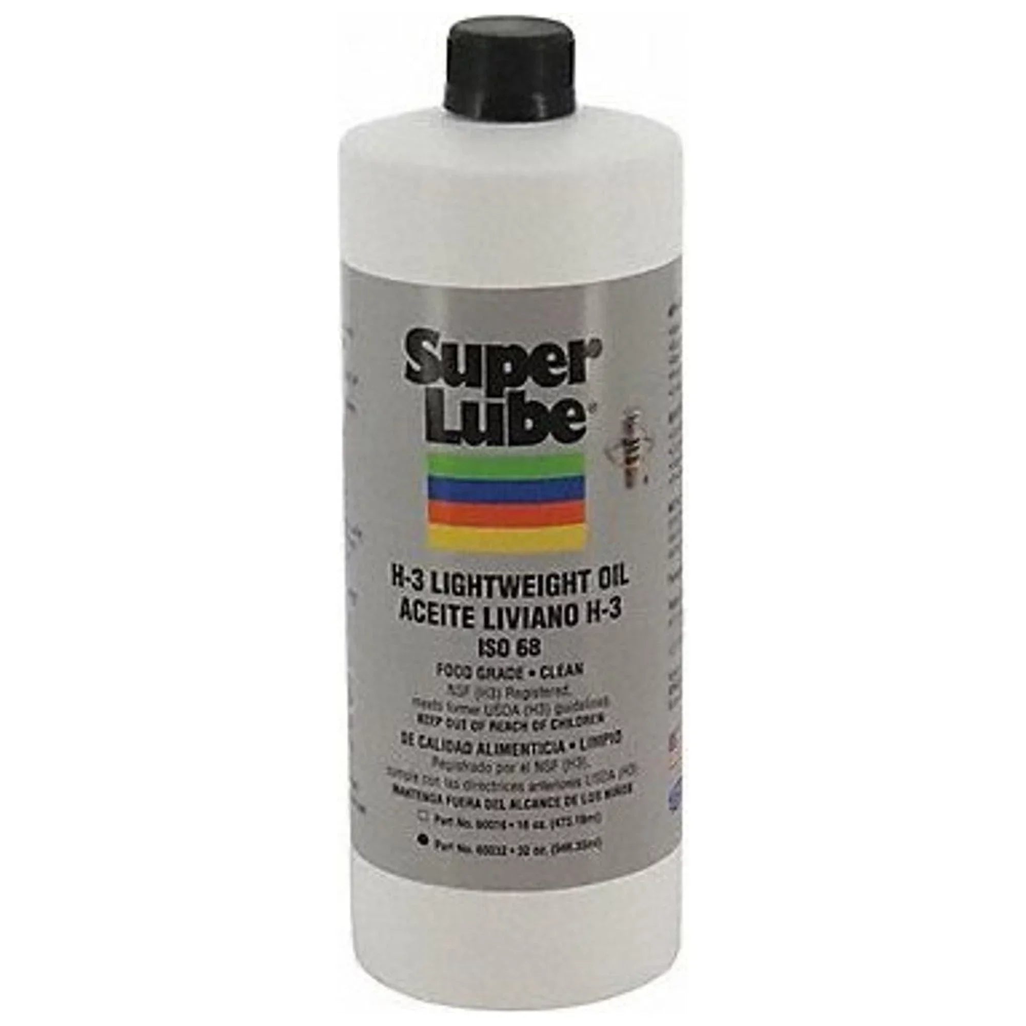 H3 Lube Super qt. 60032 Lightweight Oil,Bottle,1