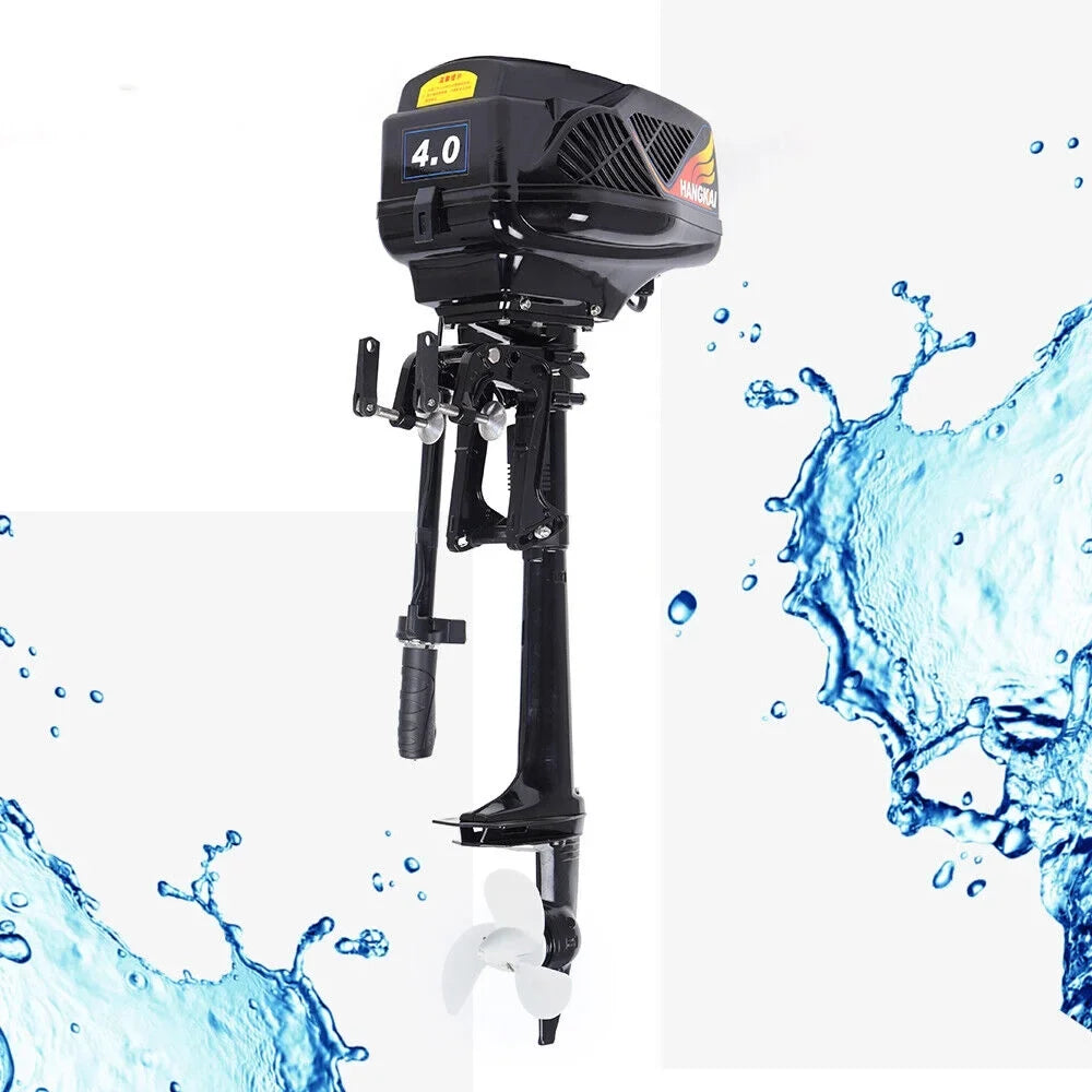 Engine 1000W Outboard Electric HP Boat Motor 4 Trolley Brushless Miumaeov Motor