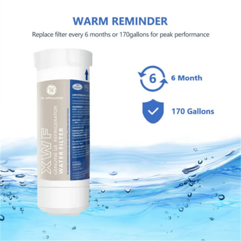 Not (4 XWF Replacement Filter, Pack)XWF XWFE Refrigerator Appliances Fit liquid