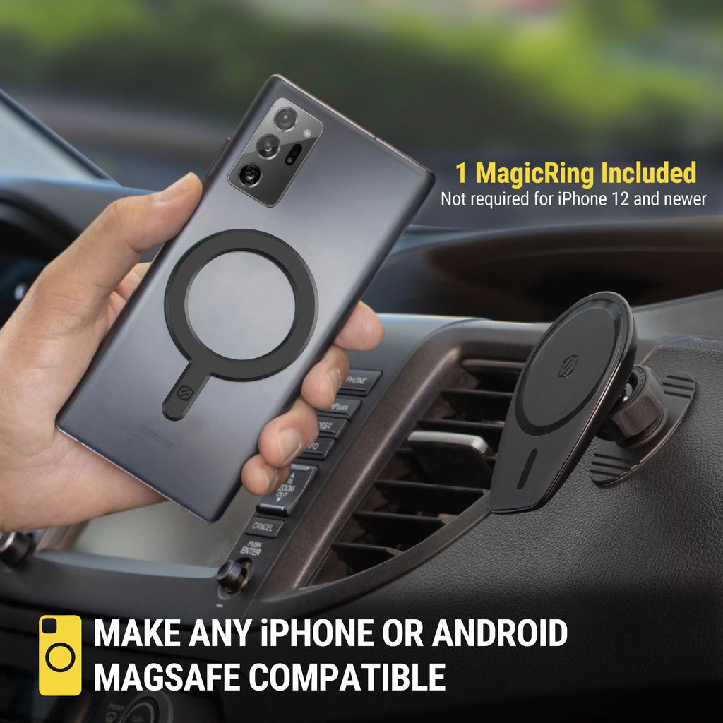 15/14/13 iPhone Magnetic 4in1 w/ Pro MPMSODVM Comp Scosche Dash/Windshield/Vent Mount MagicMount MS