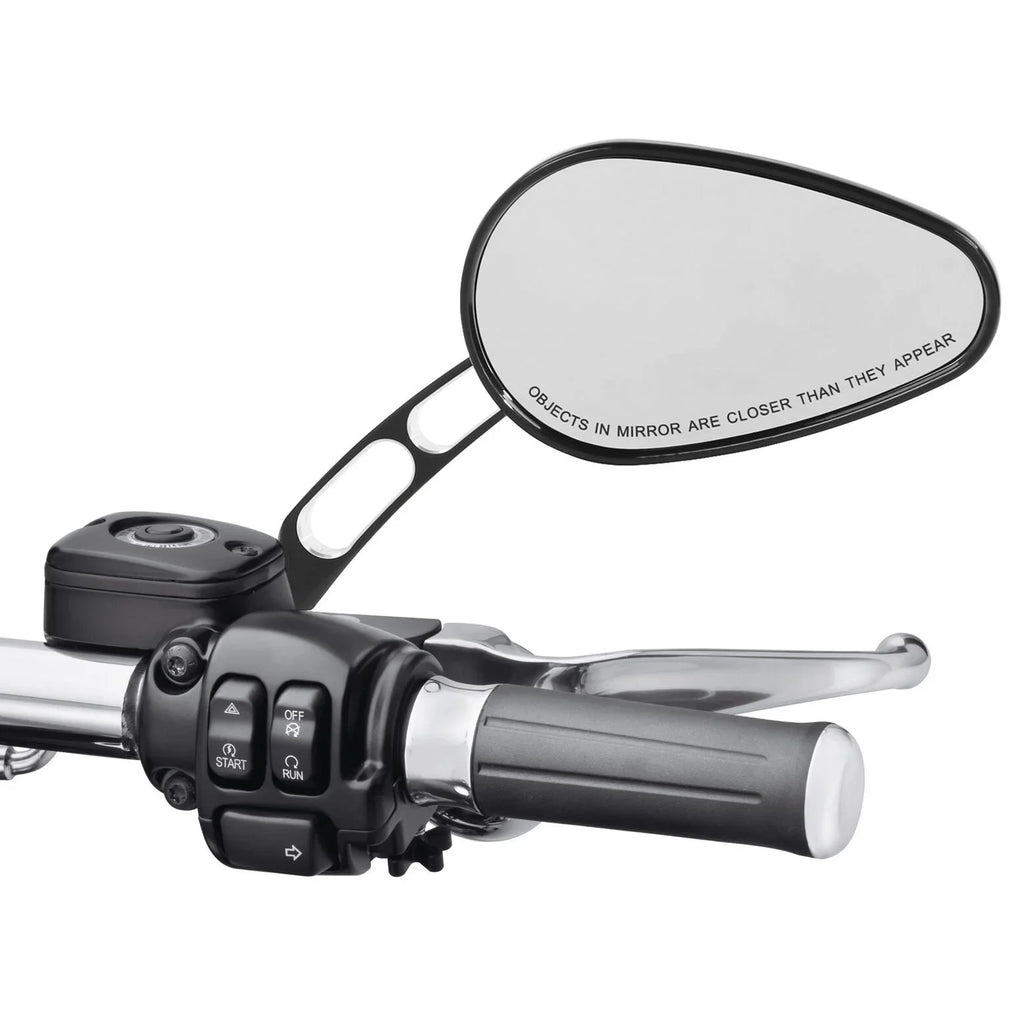 View 2005-2017 Deluxe 2016 Black Harley Softail Teledu Rear Fits Mirrors 8mm FLSTN Fits