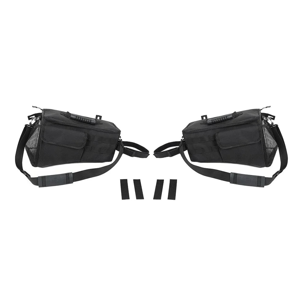 Organizer Teledu Pockets Rear Storage Bag Side Black Trunk