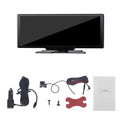 WiFi Screen, Connectivity, - 2K Wireless 1080P Recording, Enhanced Lens with Dual Android KingFurt Dash T91 Auto, Camera Touch