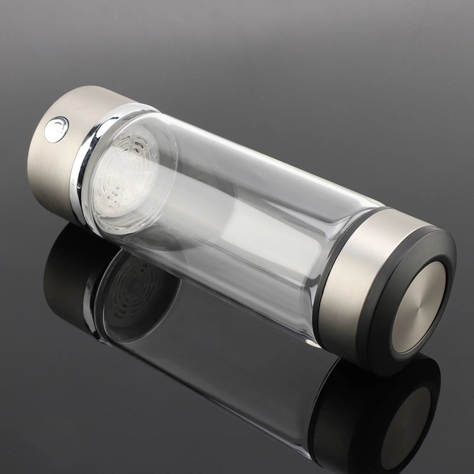 Dekaim Filter Bottle, Rich Hydrogen Charging Purifier Lonizer Hydrogen Bottle USB Glass Cup liquid Portable