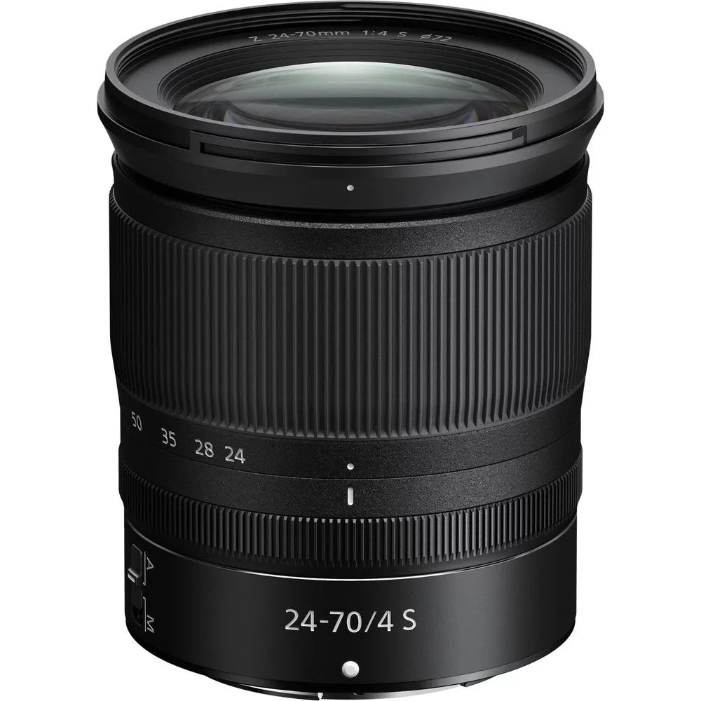24-70mm Lens with Flash + Mirrorless 24-200mm 64GB Camera VR S + f/4-6.3 Lens + f/4 II Z6 Kit Nikon