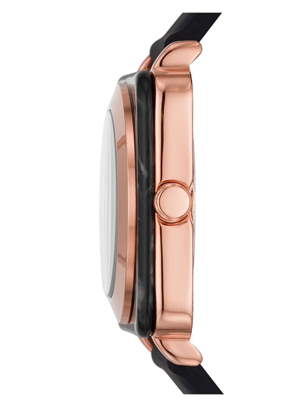 Skechers Square Calabar Silicone Three-Hand Watch Women's