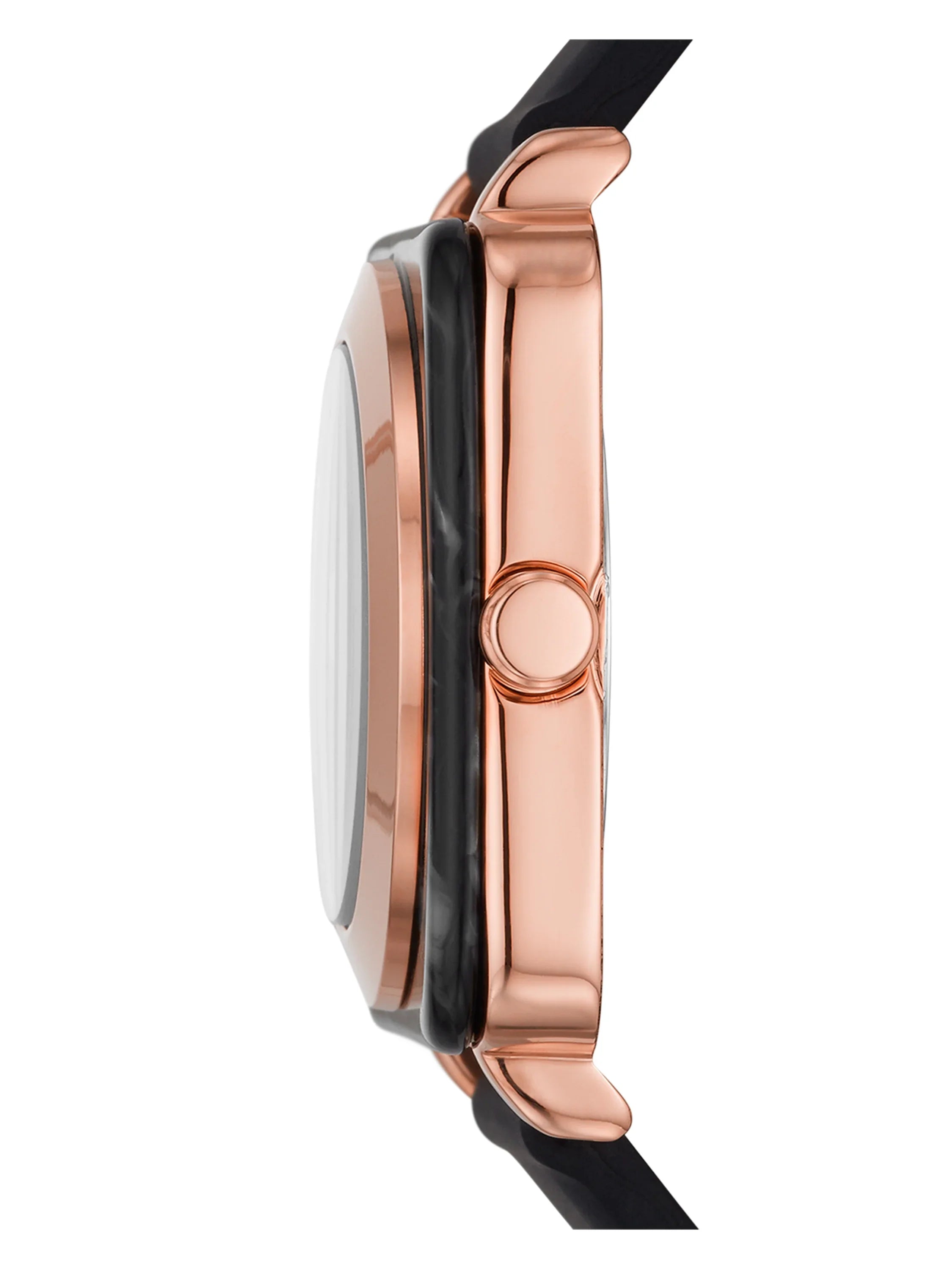 Skechers Square Calabar Silicone Three-Hand Watch Women's