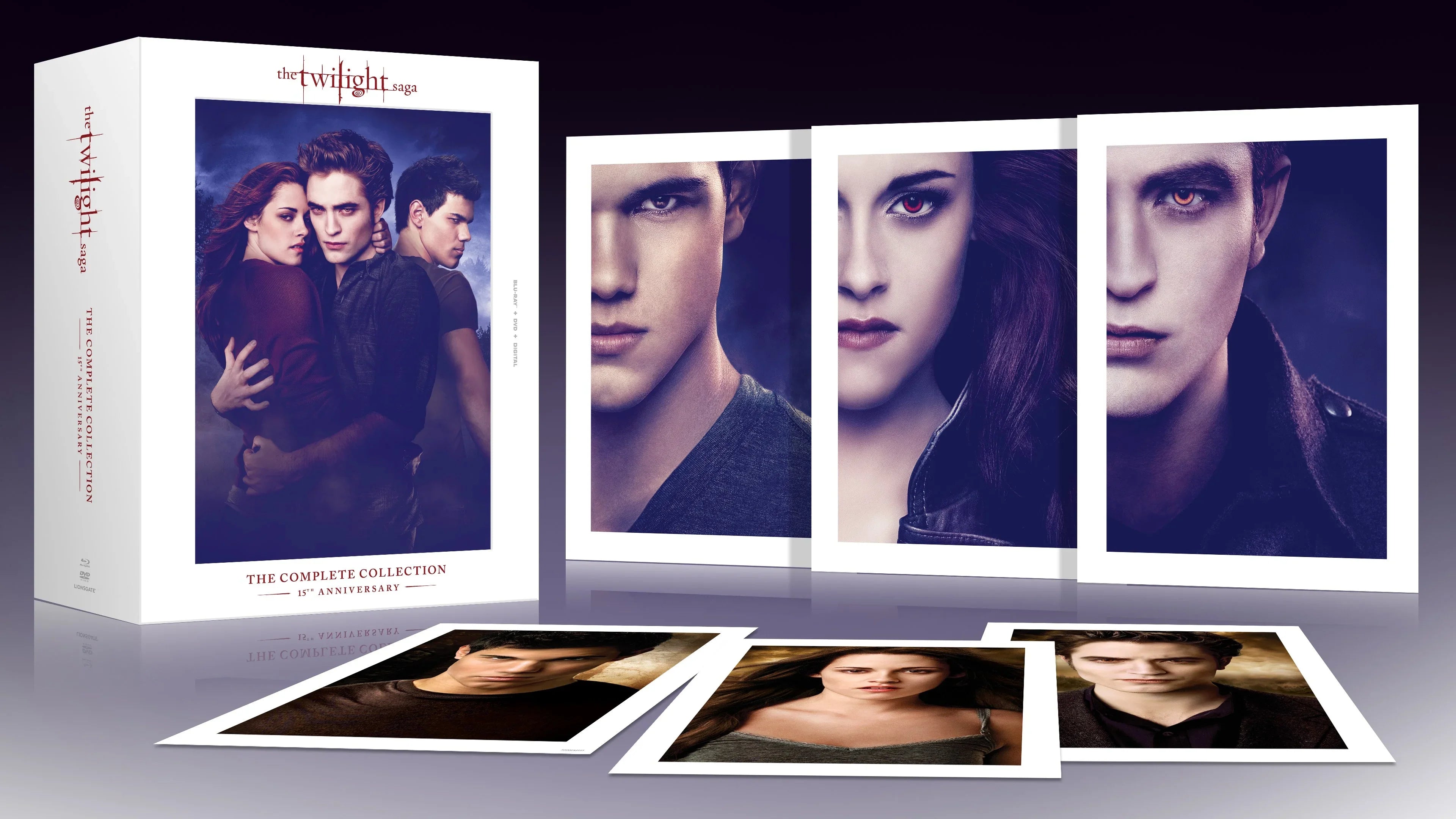Saga Twilight + 5 Movie 15th Anniversary DVD) (Blu-ray Collection