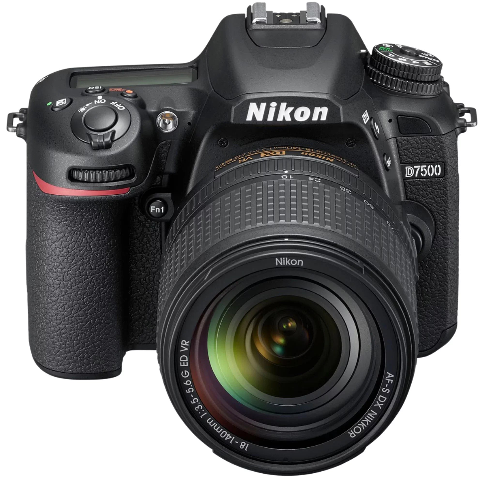 Card + + Memory Tripod + Nikon Accessory Case Lens 18-140mm + Bundle 64GB + with A-Cell D7500 Camera Filter SanDisk DSLR 2pcs UV