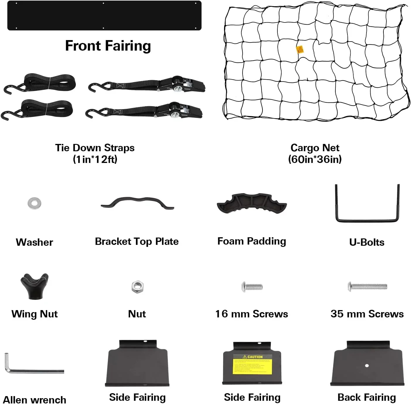 Bag, Down Tie Rooftop Eyoloty Capacity, 64"x SUV, 39" Roof Waterproof Car Strap, Carrier and Basket Luggage Cargo Rack, Net, for Duty Rack Top Extension with Holder 150lb Heavy Construction Steel