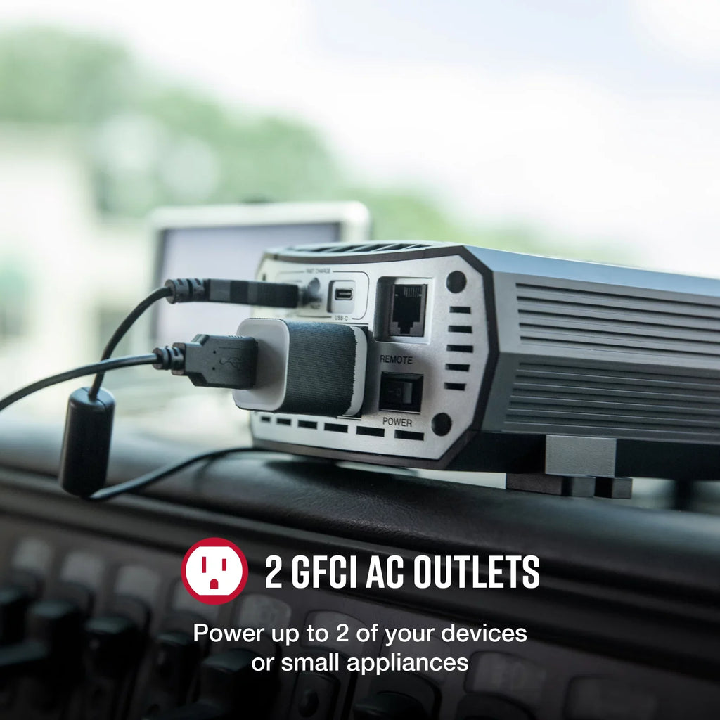 Charge | 500W Power 500-Watt Fast Power Inverter POWER 500W) (CPI Cobra with USB