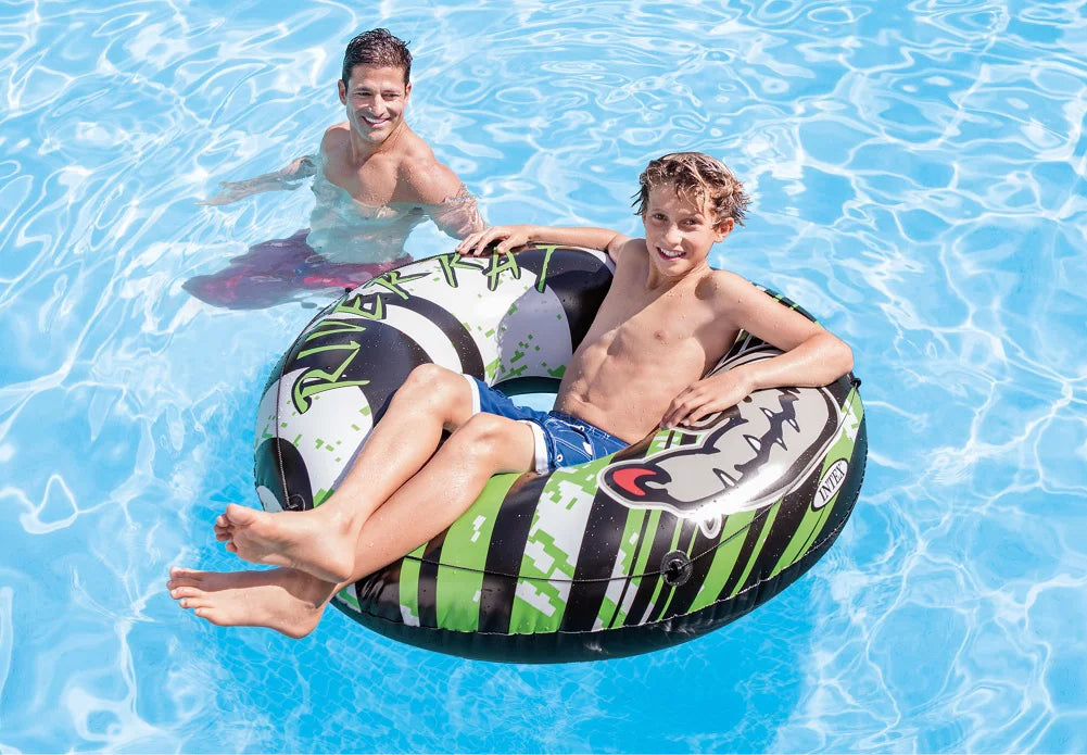 Inflatable River INTEX Floating 2-Pack Tube Rat 68209E Raft