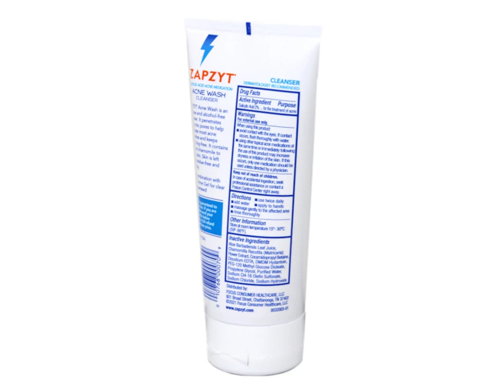 Zapzyt Oz, Wash Treatment - Face And Body Acne Pack For 6.25 6