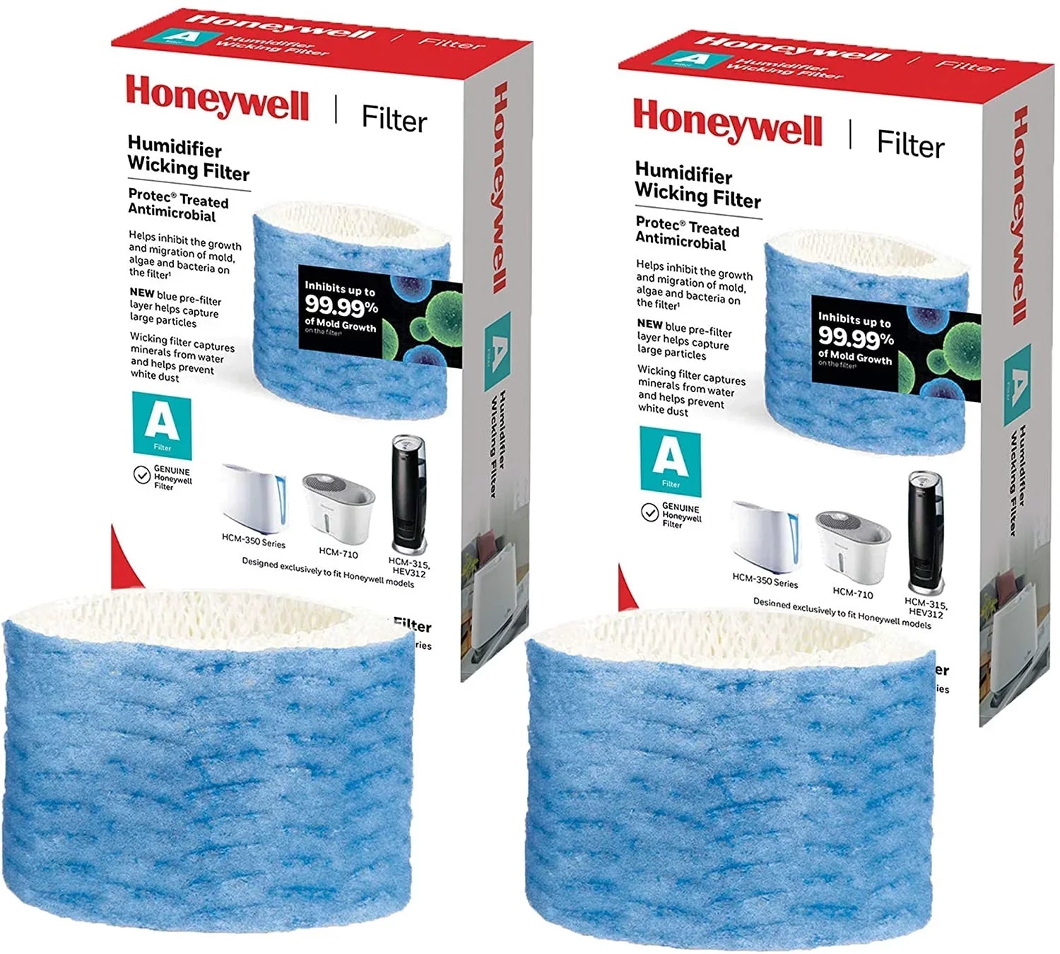 Honeywell Filters Humidifier Bundled A - with. 2 Series (Updated Replacement, Filter HAC-504 Version)
