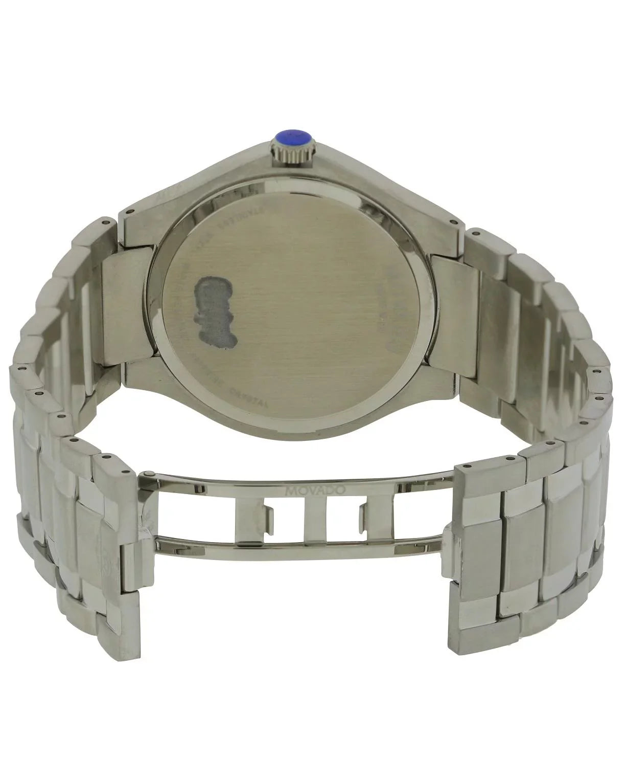 Steel Stainless Movado Collection Watch Dial Black 0606781 Men's