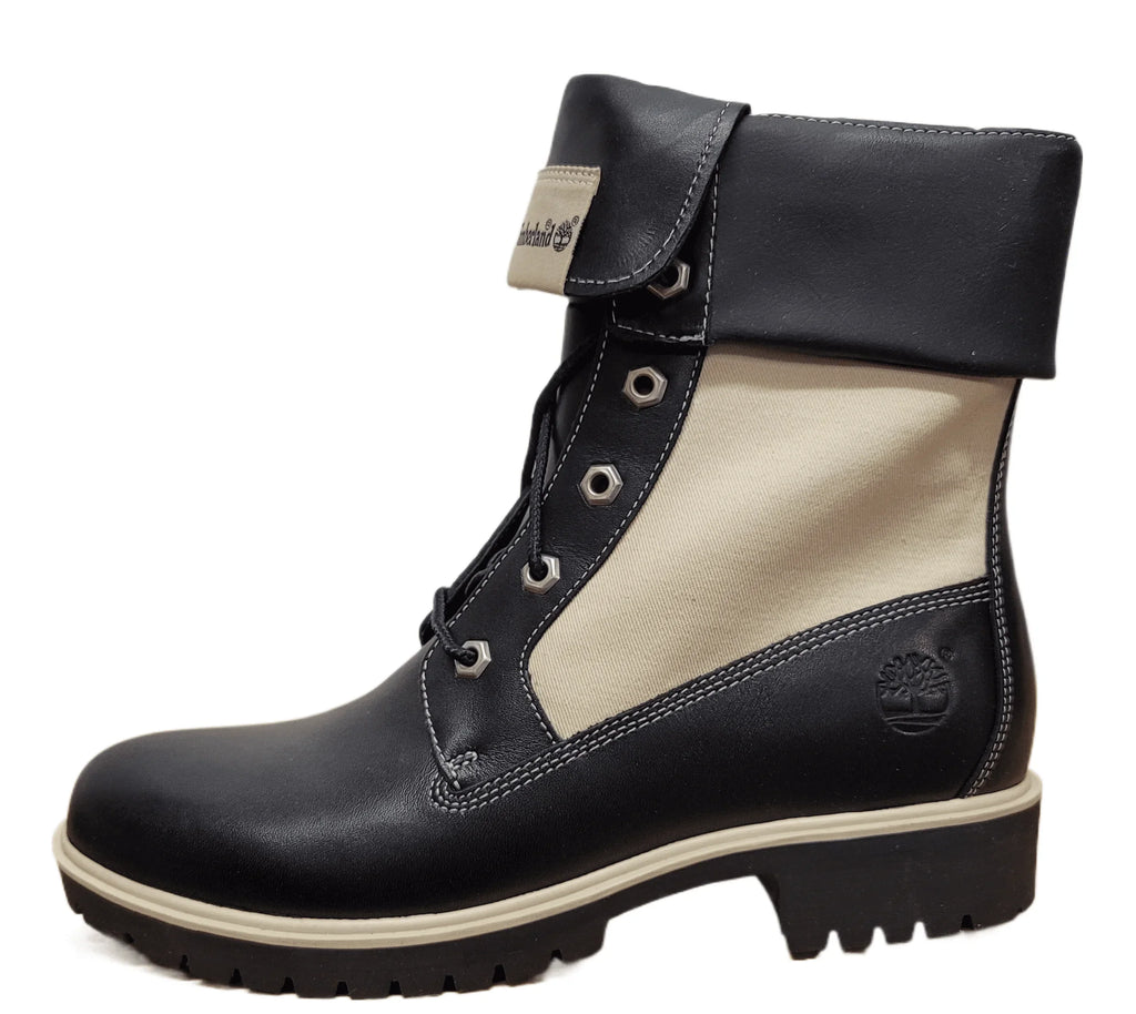 Lady Women Premium Timberland 6 Black US Medium Boot dimension 14355