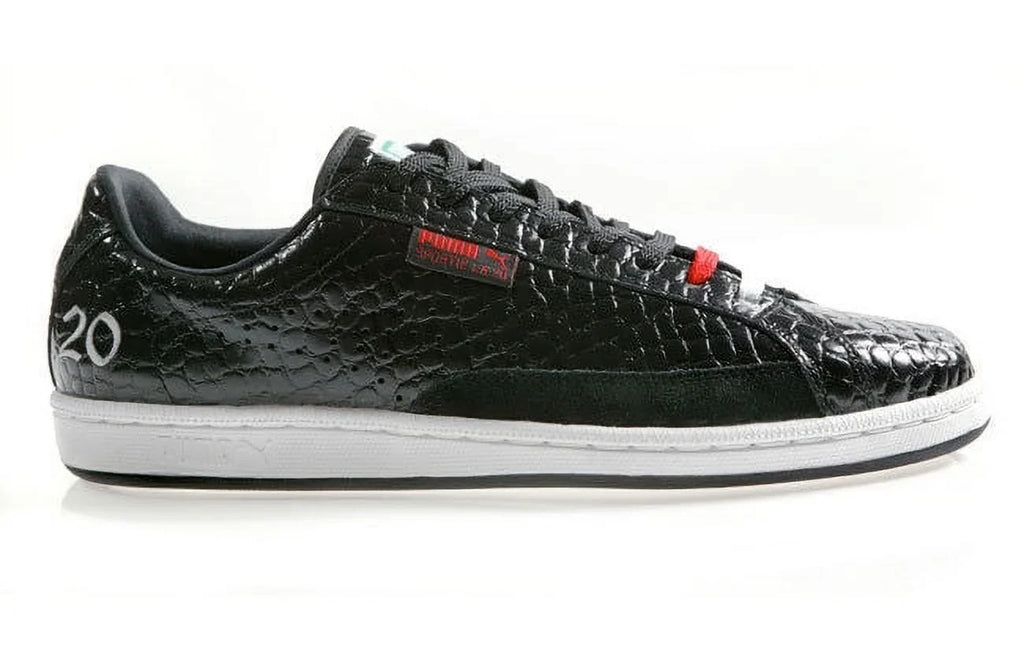 / SKIN WOMEN MATCH MEN 7 5.5 LA. BLACK NEW CROCODILE UNISEX SHOES SPORTIE