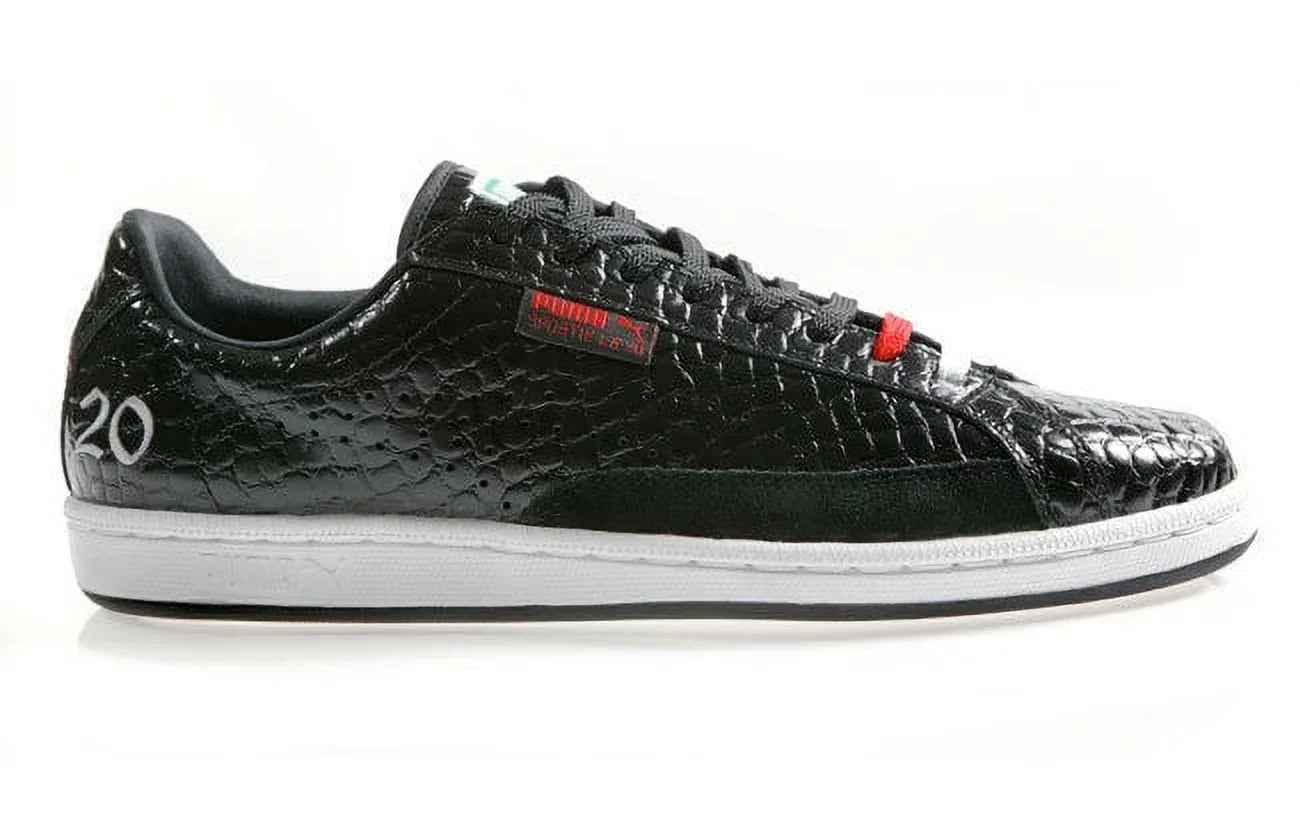 / SKIN WOMEN MATCH MEN 7 5.5 LA. BLACK NEW CROCODILE UNISEX SHOES SPORTIE