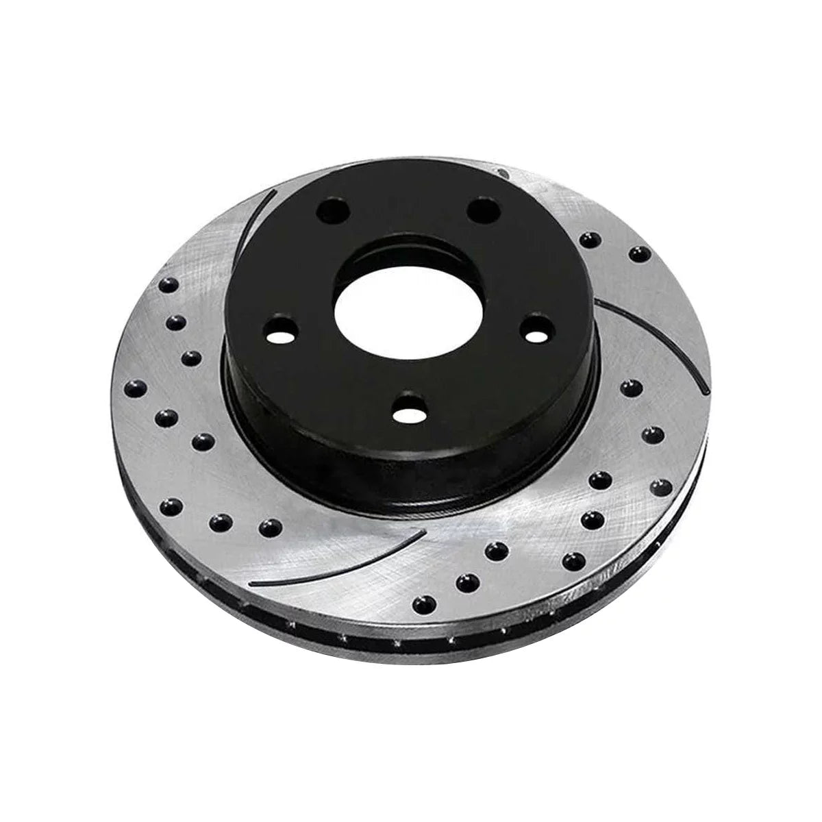 Slotted Caliber 2.0L Replacement Passenger Drilled 1.8L Driver Lancer Brake 2.4L and of Rotors FWD AutoShack 2008-2017 PR63039LR 2012 Pair Dodge Side 2007-2010 AWD for 2011 2 Black Front Mitsubishi