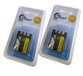 Replacement for (1800mAh, NB-2LH Rebel Canon Battery Canon - Battery Pack XT 2x 7.4V, Digital Lithium-Ion) - Camera