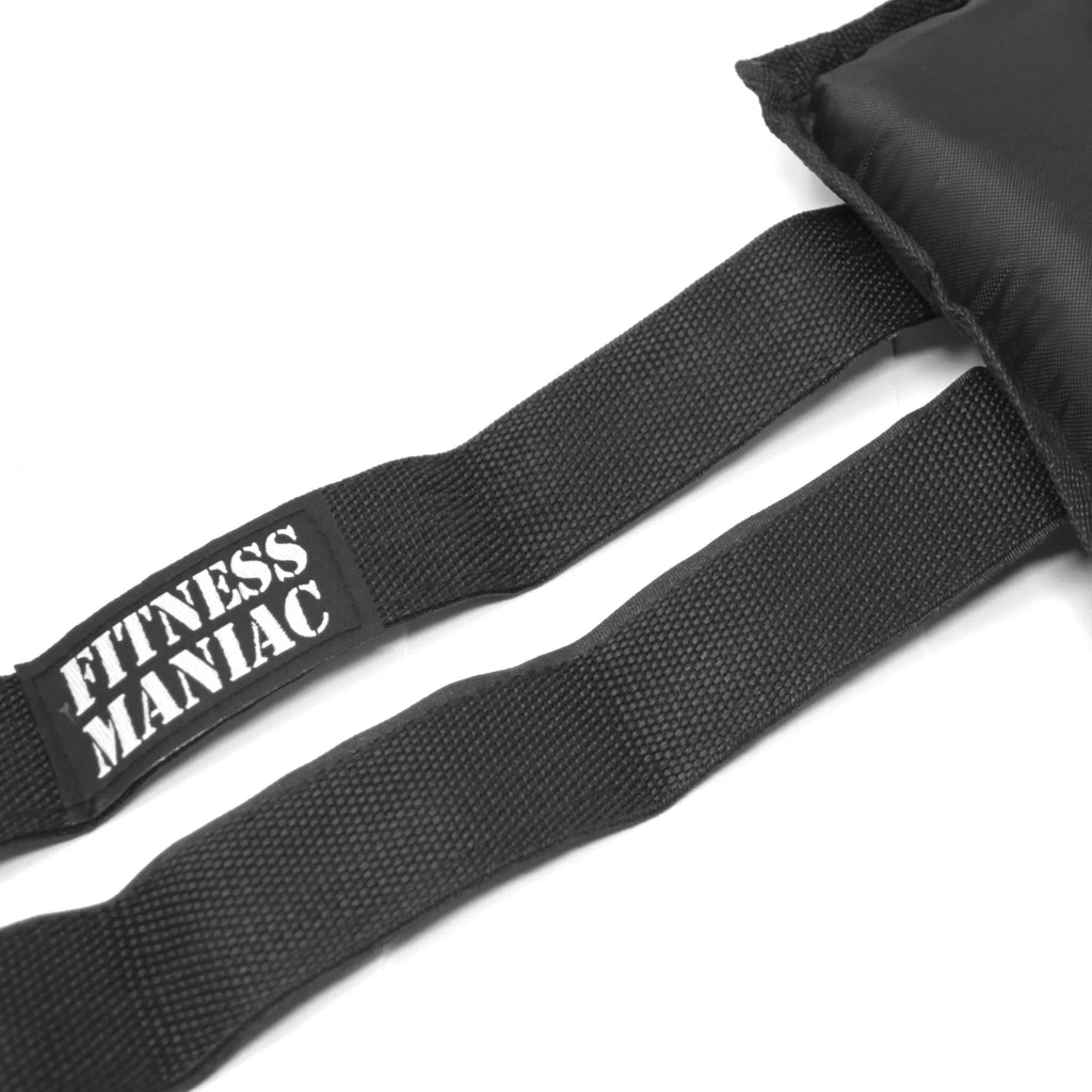 Ankle Fitness Adjustable Ankle (Pair 8-lbs Weights) Strap Two 16 Weights Maniac of with USA lbs
