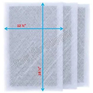 Refills Supply Air Cleaner Replacement Pack) 14x21 Dynamic Pads Filter (3 RayAir 14x21
