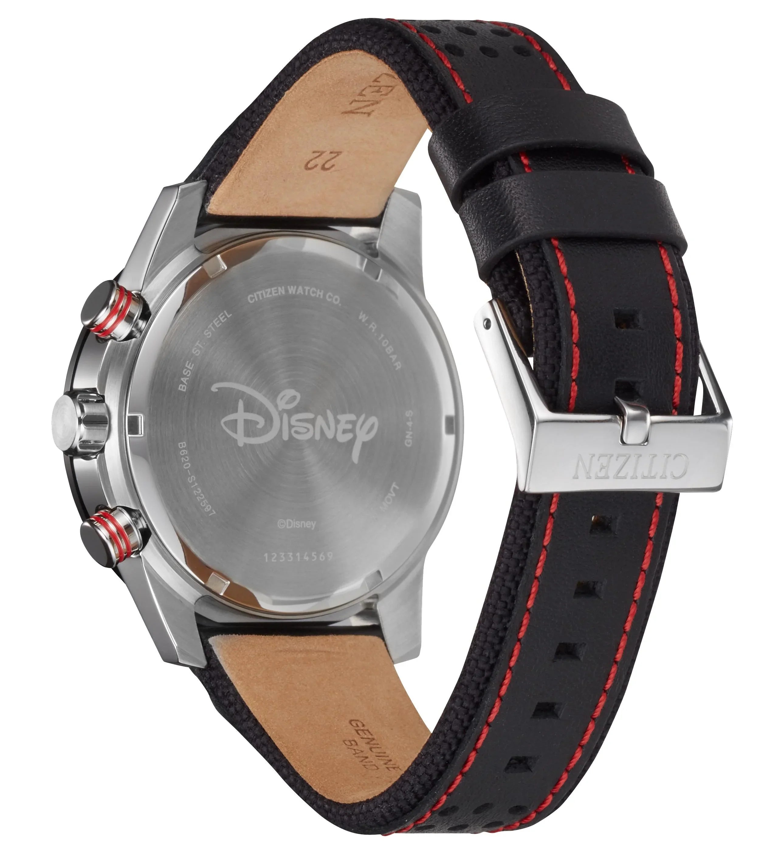 Mouse Watch Citizen Eco-Drive Mickey CA4439-07W - Chronograph Racer Disney Men's