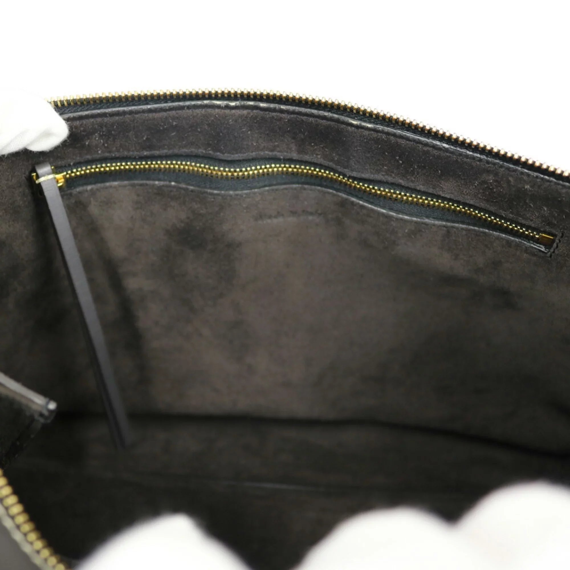 Ladies Handbag Celine Gray CELINE Pre-Owned Edge (Fair)