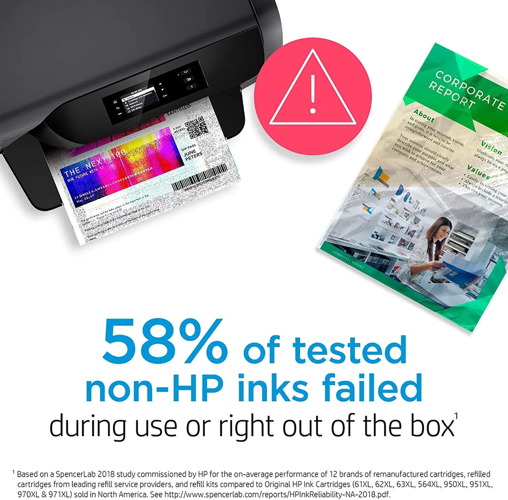 HP Cartridges Ink Color Black and (‎L0R46AN#140) Combo 63