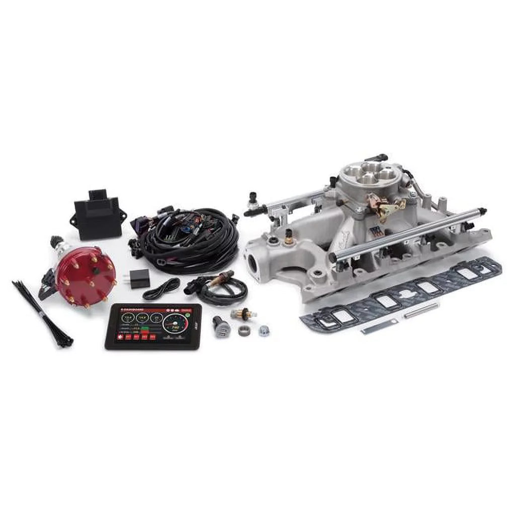 1977-1997 Small Kit EFI 35950 F150, Edelbrock 351W select: 4 Block 1977-1996 F250 Pro-Flo 625 for HP Fits