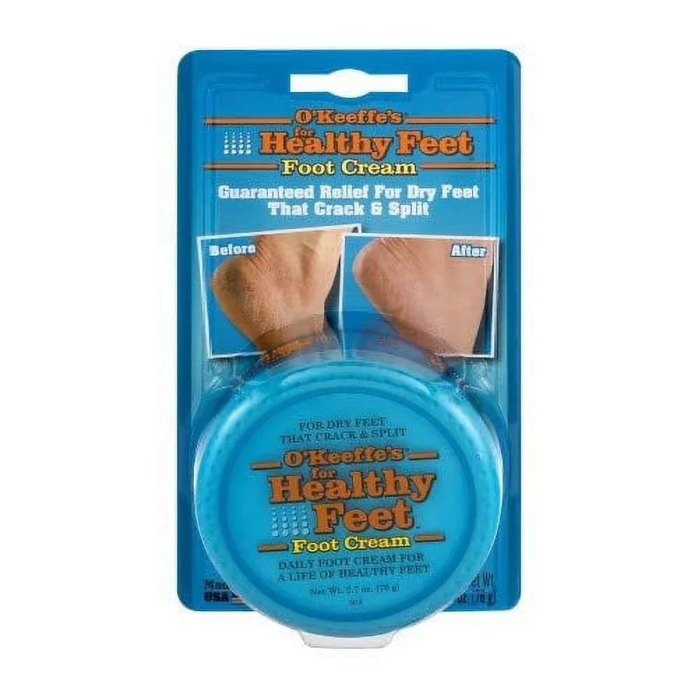 Healthy Cream for O'Keeffe's Feet of Foot Pack Daily 36