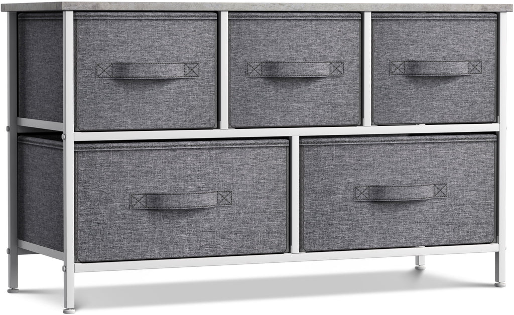 Storage Cube Grey Dresser -