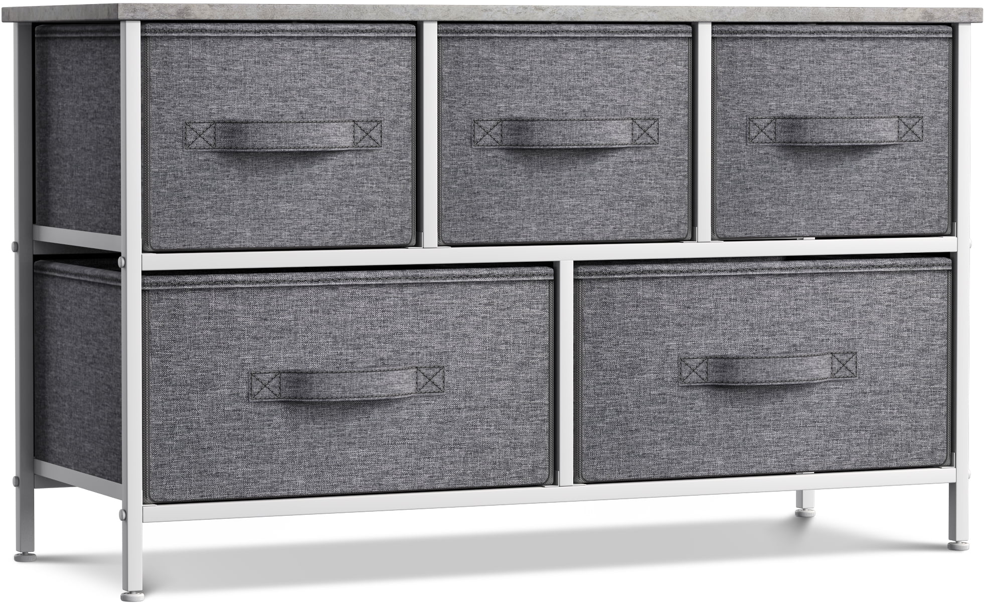 Storage Cube Grey Dresser -