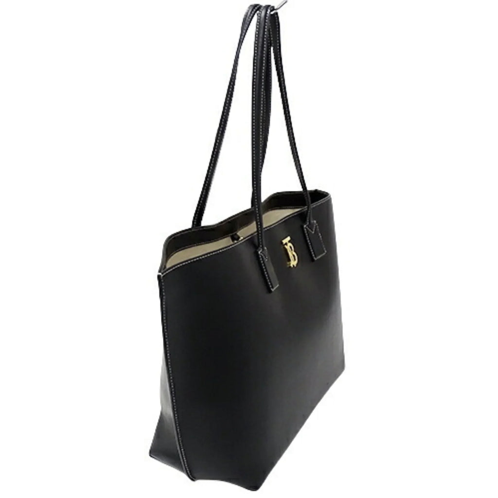 Pre-Owned shoulder Burberry tote black BURBERRY (Good) ladies bag 8052726 leather