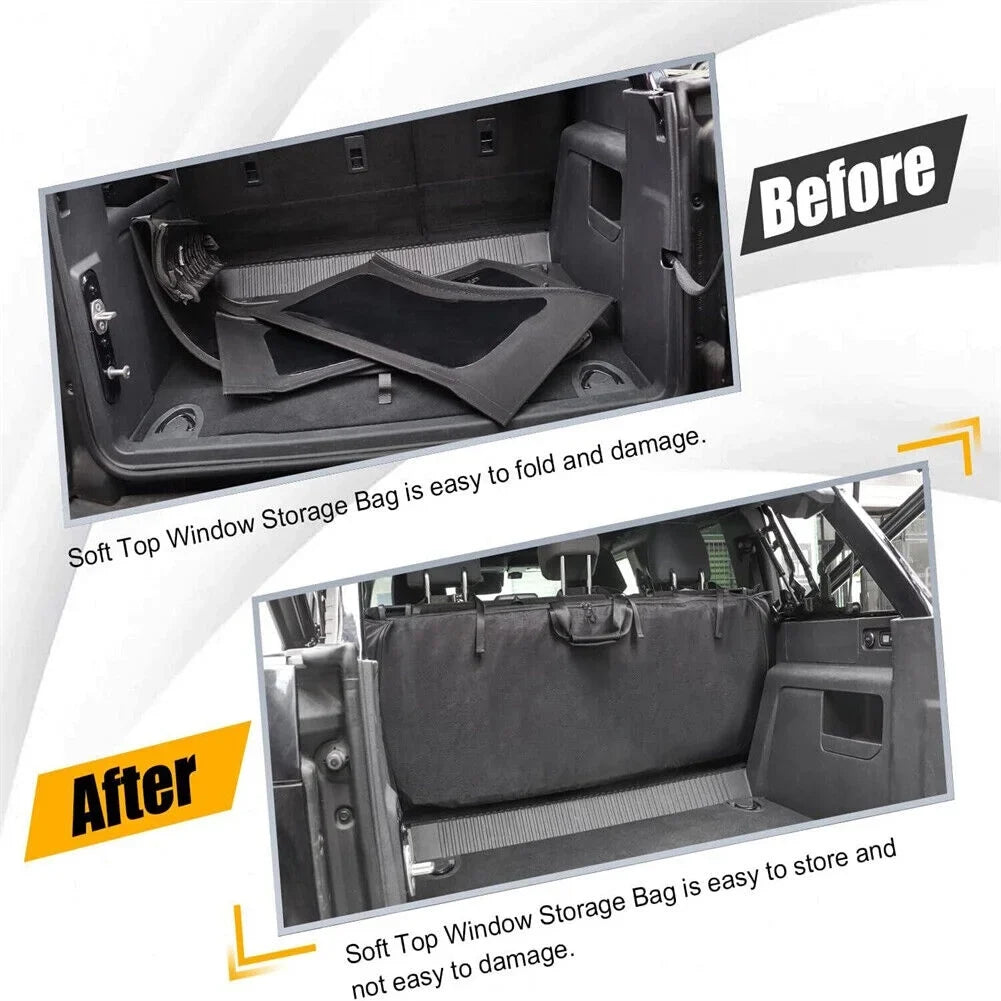 Soft Accessories OFF Storage ROAD 2022 NEW Bag Top 2021 Bronco for Window