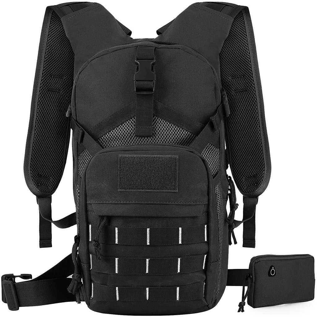Cycling Backpack Hiking with Pack liquid Hydration Running Pocket Fits for Bag liquid liquid Thermal SKL Adjustable BPA Insulation, Women Biking 2L Men Bladder, Daypack Free Waist Military Tactical